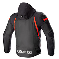 Giacca Alpinestars Zaca Waterproof Nero Rosso