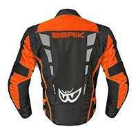 Giacca Berik 223318 Nero Arancio Fluo Grigio - img 2