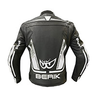Giacca Pelle Berik Lj 9063 Nero Bianco - img 2