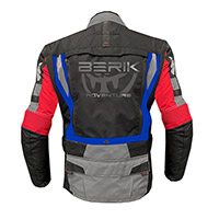 Giacca Berik Adventure Royal Blu Rosso - img 2