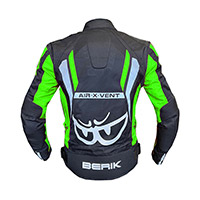 Blouson Berik Mesh Air noire verte fluo - img 2