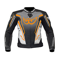 Berik Race-sport 2 Leather Jacket Orange