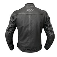 Berik Lj Sport Classic Leather Jacket Black