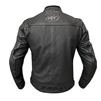 Giacca Pelle Berik Lj Sport Classic Nero