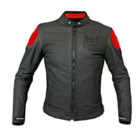 Giacca Pelle Berik LJ Sport Classic rosso
