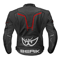Berik Sport Air Leather Jacket Black Red