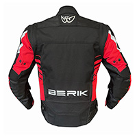 Giacca Berik Supersport Nero Rosso Fluo - img 2