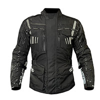 Berik Torino Jacket Black Military Green Red