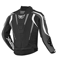 Giacca Pelle Berik Super Tense-tex 2.0 Nero Bianco