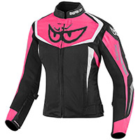 Berik Bad Eye Lady Jacket Black Fuchsia White