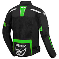 Berik X-speed Jacket ​​noir Vert Fluo
