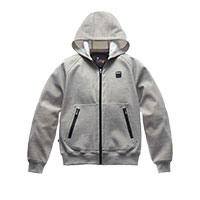 Giacca Blauer Easy Man Hoody Luna Melange Rosso