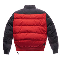 Blauer Winter Pull Bicolor Jacket Red Blue