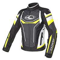 Clover Airblade 4 Lady Jacket White Yellow