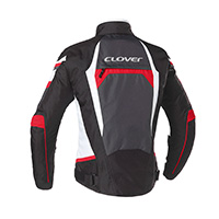 Chaqueta dama Clover Airblade 4 blanco rojo