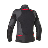 Clover Airjet 5 Lady Jacket Dark Grey Red