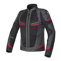 Clover Airjet 5 Jacket Grey Red Black