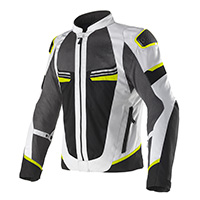Clover Airjet 6 Jacket Grey Yellow