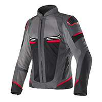 Clover Airjet 6 Jacket Dark Grey Red