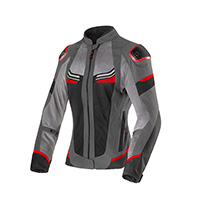 Clover Airjet 6 Lady Jacket Grey Red
