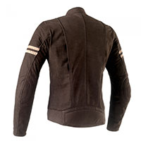 Chaqueta de cuero Clover Blackstone marròn