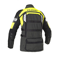 Clover Crossover 4 Wp Airbag Jacket Grey Yellow