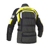 Chaqueta Clover Crossover 4 WP Airbag gris amarillo - 2