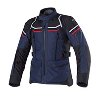 Chaqueta Dama Clover Outland 2 WP navy rojo