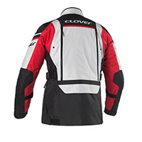 Blouson Clover Outland 2 Wp Gris Rouge Noir