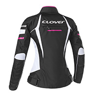 Blouson Femme Clover Rainblade 2 Wp Noir Fuchsia