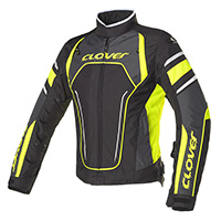 Chaqueta Dama Clover Rainblade 2 WP negro amarillo