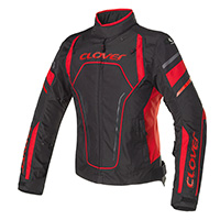 Clover Rainblade 2 WP Damen Jacke schwarz rot