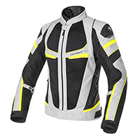 Blouson Femme Clover Rainjet 2 Wp Gris Jaune