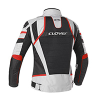 Chaqueta Clover Rainjet 2 WP rojo gris