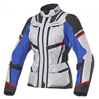 Chaqueta Dama Clover Savana 3 Wp azul gris