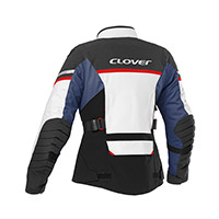 Chaqueta Mujer Clover Savana 4 WP navy rojo - img 2