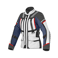 Chaqueta Mujer Clover Savana 4 WP navy rojo