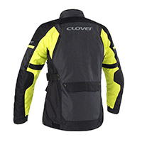 Blouson Clover Scout 4 Wp Gris Foncé Jaune