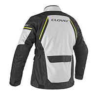 Chaqueta Clover Storm 4 WP gris amarillo