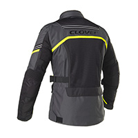 Chaqueta Clover Ventouring 3 Wp Airbag gris amarillo