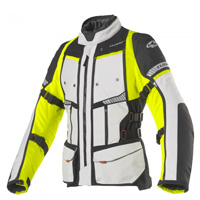 Veste Pour Femme Clover Gts-4 Wp Airbag Compatible Jaune