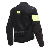 Dainese Vr46 Wetlap Air D-dry Jacket Black