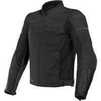 Dainese Agile Leather Jacket Black