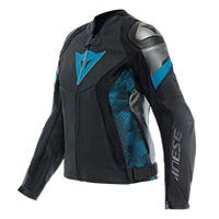 Dainese Avro 5 WMN レザー ジャケット ティール