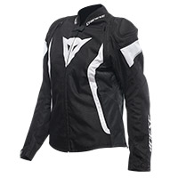 Blouson Femme Giacca Dainese Avro 5 Tex Blanc