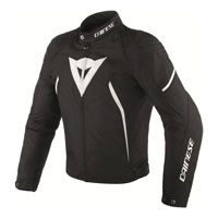 Dainese Avro D2 Tex Jacket Nero Bianco