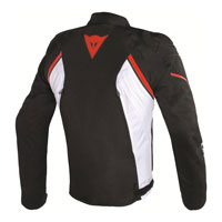 Dainese Avro D2 Tex Jacket Black White Red