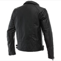 Veste En Cuir Dainese Chiodo Noir