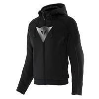 Sudadera con capucha Dainese Daemon-X Zip Mujer negro