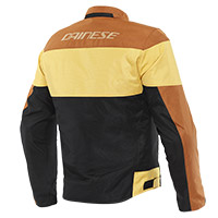 Chaqueta Dainese Elettrica Air marrón amarillo